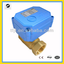 DC5V 3/4 inch mini motor electric valve with low current valve for TF CWX-15Q for water treatment,HAVC,automatic control